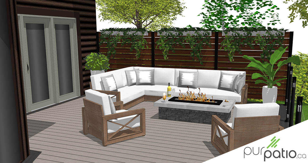 design patio lounge