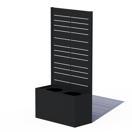 Hideaway Screen - Boite A Fleur HORIZON Noir