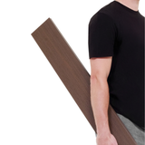 Hoft - 4 Planches De Composite Brun ecorce