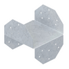 Mitek - C66-TZ - 6x6" Triple Zinc End Bracket 18 Gauge