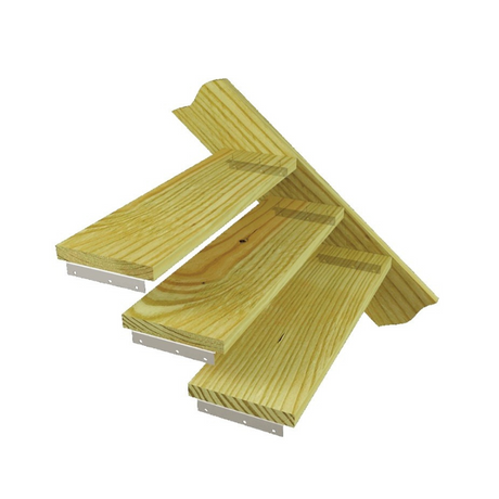 Mitek - SCA9-TZ - Angle d'escalier Triple Zinc 2" x 10"