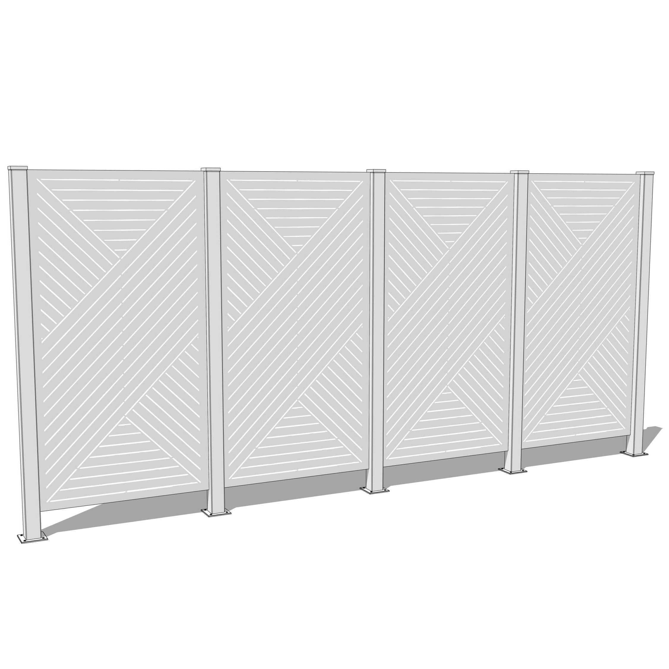 Quadruple Hideaway Privacy Wall - HEXX – PurPatio.ca