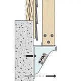 Support N56 pour 6 po x 6 po en élévation - Nami Fixations