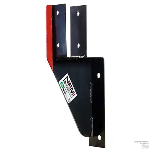 Support patio N1200 - Pour poutre parallele a la fondation - Nami Fixations