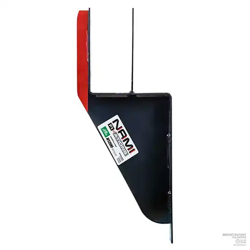 Support patio N1200 - Pour poutre parallele a la fondation - Nami Fixations