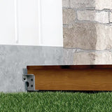Support patio NP3 - Poutre perpendiculaire a la fondation - Nami Fixations