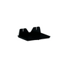 Rothoblaas - SUPMHEAD2 - Rectangular Head for Adjustable Pedestal - 90x120mm