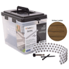 TimberTech - CORTEX Carbon Deck Screws - 224 Screws - 240 Plugs / 100 lin. ft.