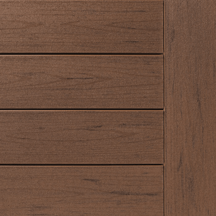 Echantillon - TimberTech - Collection Terrain - Brown Oak - PurPatio.ca