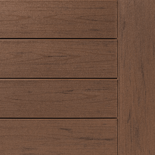 Echantillon - TimberTech - Collection Terrain - Brown Oak - PurPatio.ca