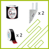 Ensemble de départ – Pour patio moyen – 12′ x 12′ maximum - PurPatio.ca