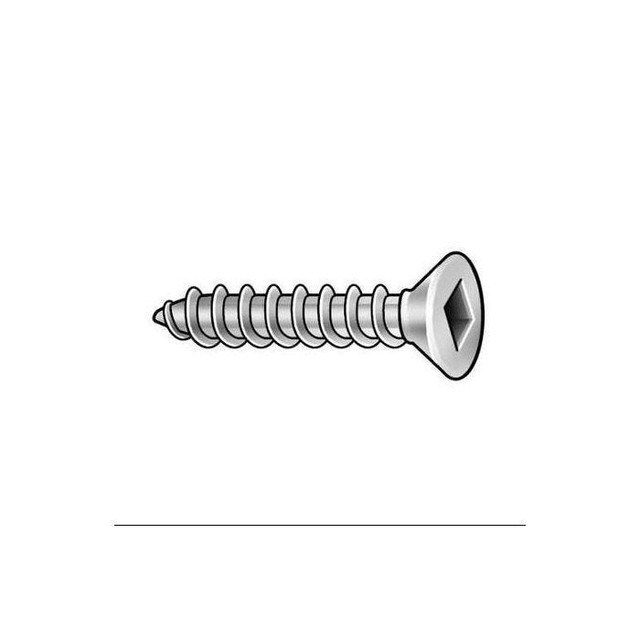 Groupe JSV - HX1FSQ0160250AU - Vis A Metal Tete Plate Carree 8 X 2 1/2 18-8 - PurPatio.ca