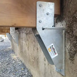 NP5 deck bracket - Beam perpendicular to the foundation - Nami Fixations