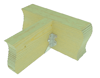 Mitek - JUS24-TZ - Etrier A Solive Triple Zinc Pour 2x4" Cal. 18