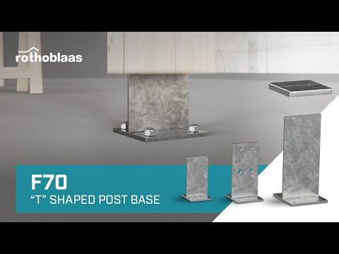 Rothoblaas - F7080 - Pied de poteau