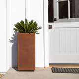 Veradek - Jardinière CORTEN - pedestal - PurPatio.ca