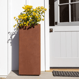 Veradek - Jardinière CORTEN - pedestal - PurPatio.ca