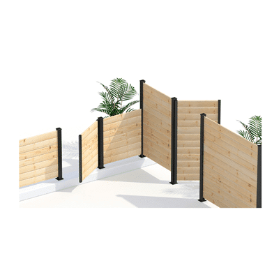 Hoft Gate HOFT - Gate kit channels - PurPatio.ca